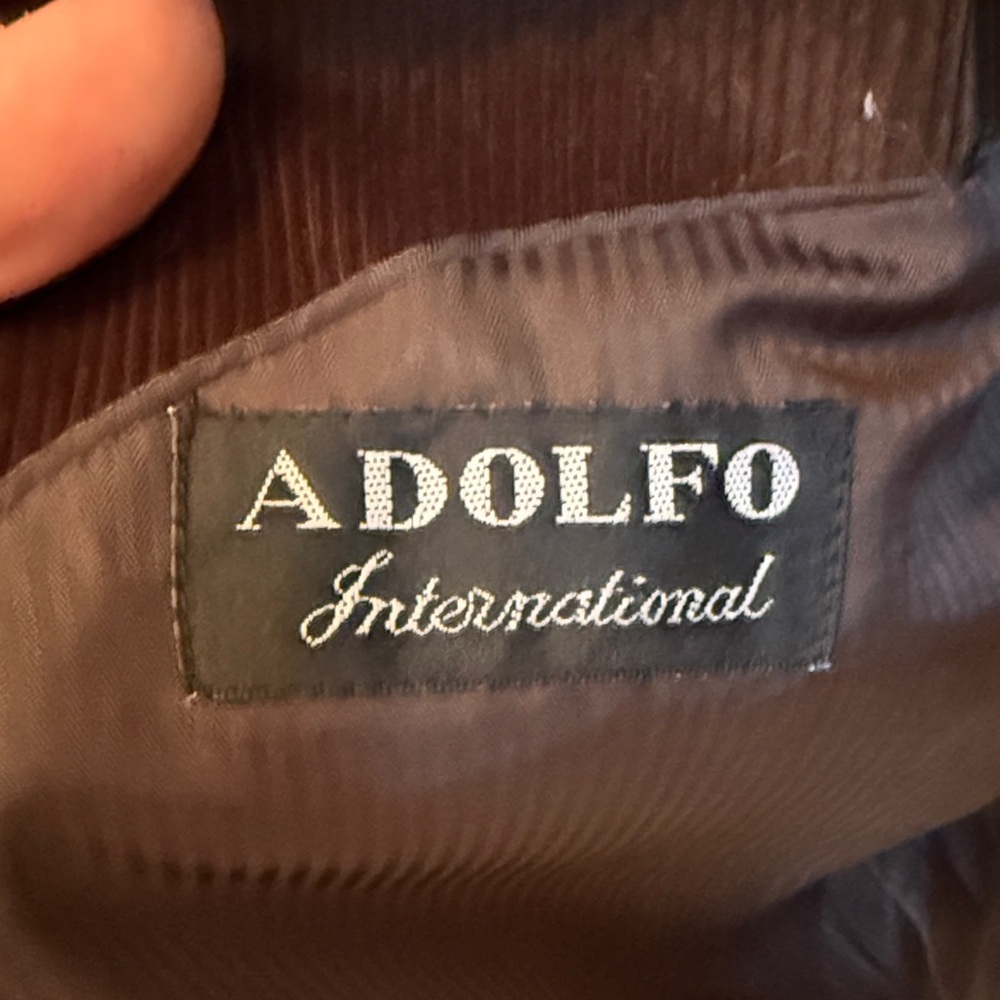 Corduroy Brown Jacket With Fun Tee Patch - image 3